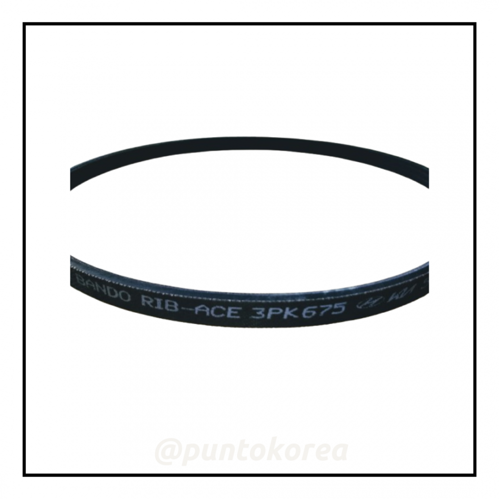 CORREA DE MOTOR 3PK675 BANDO