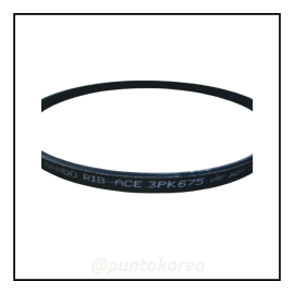 CORREA DE MOTOR 3PK675 BANDO