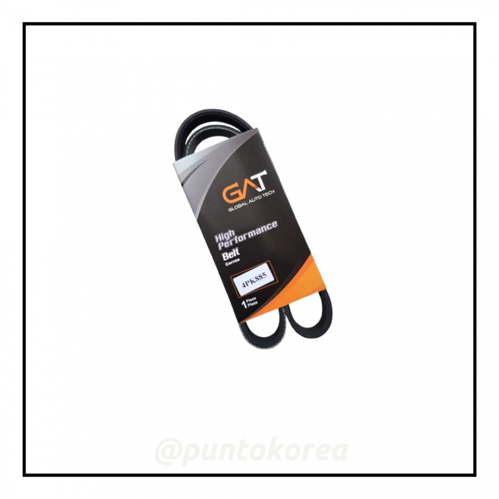 CORREA DE MOTOR 4PK885 GAT